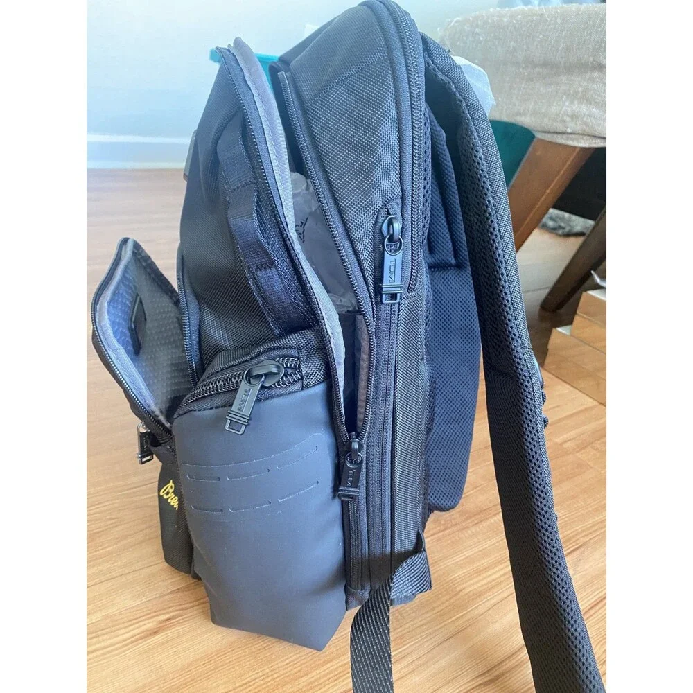 TUMI Breitling Black Backpack Nylon NEW Exclusive for Elite Breitling Customers